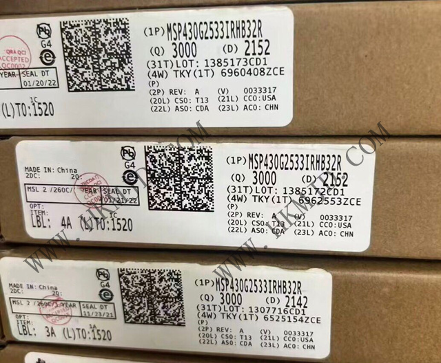 MSP430G2533IRHB32R